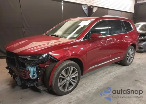 2021 Cadillac Xt6 Awd Premium Luxury z USA, uszkodzony, nr VIN 1GYKPDRS0MZ197666